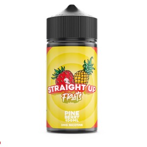 ایجوس استریت آپ توتفرنگی آناناس 120 میل | STRAIGHT UP FRUITS PINEBERRY Juice
